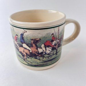 Vintage Ralph Lauren English Hunt Scene Mug